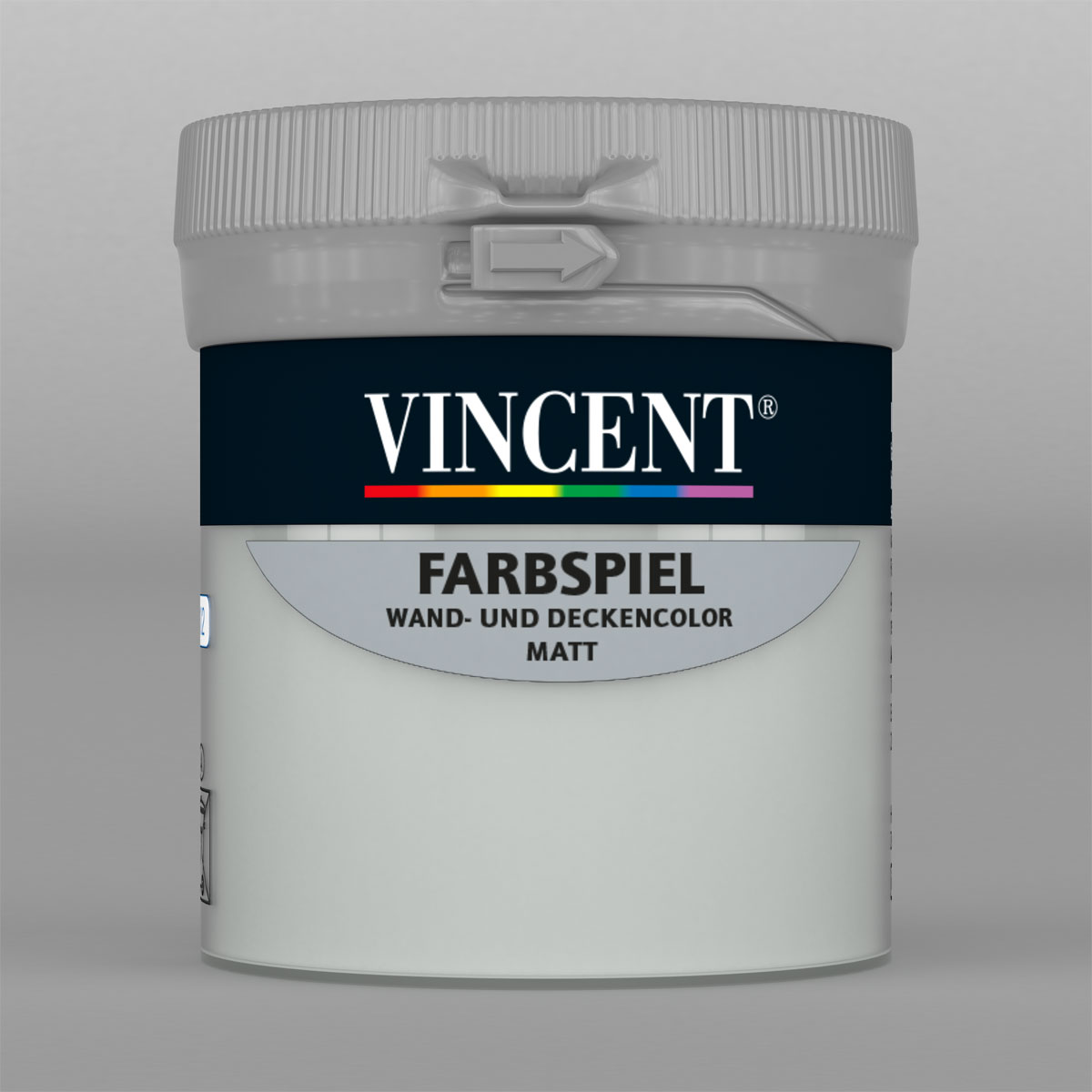 Vincent Farbspiel Stein matt 75 ml