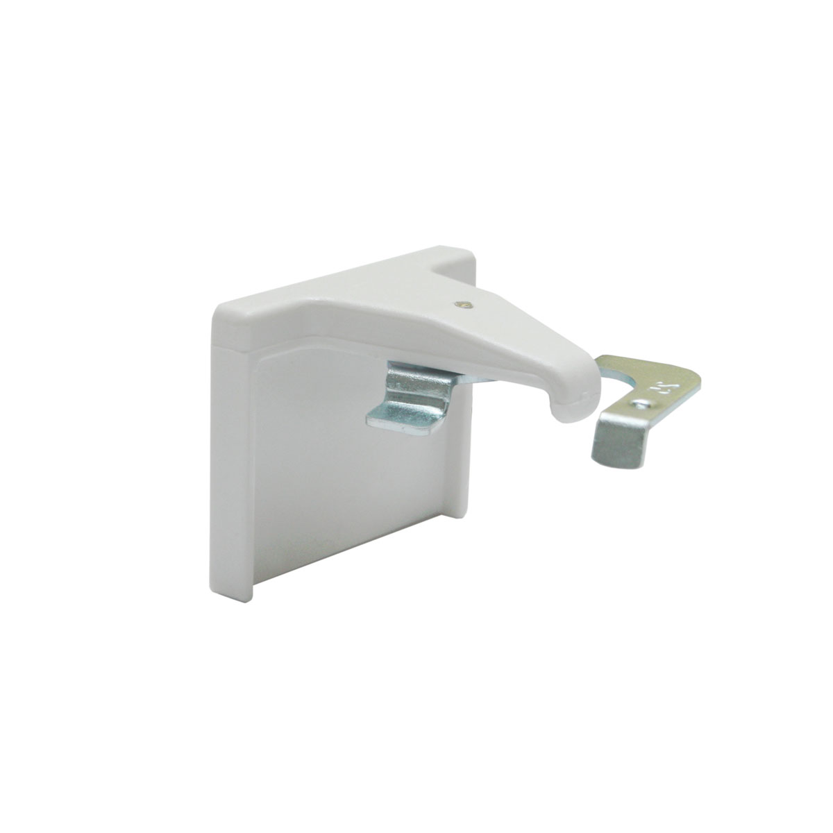 Gardinia Klebeträger-Set weiß 2 Stück