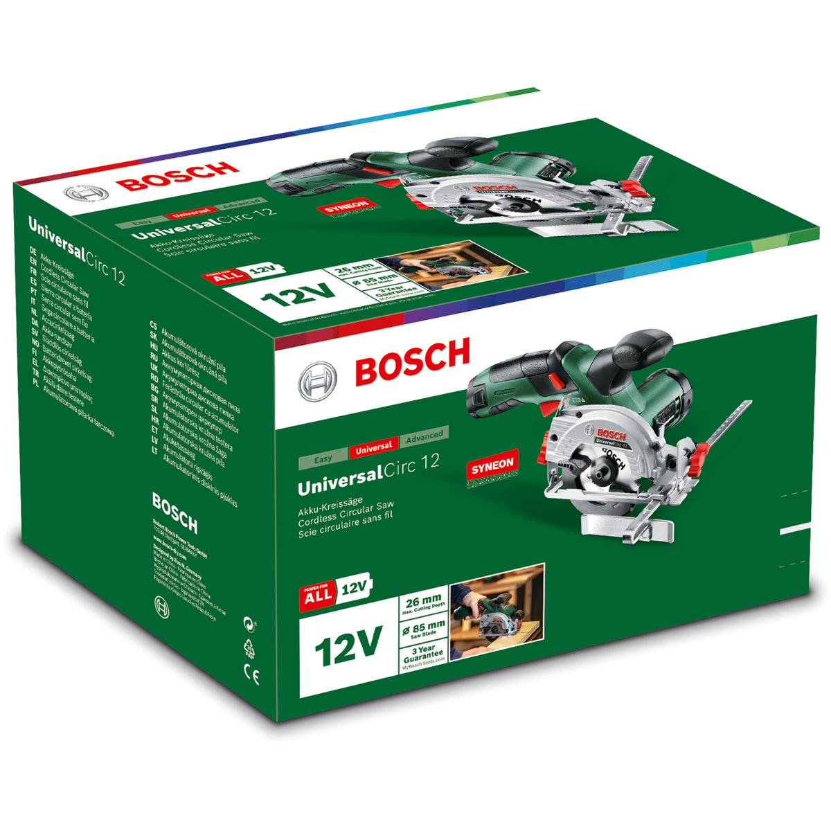 Bosch  Mini-Handkreissäge UniversalCirc 12 1 Akku Bild 3