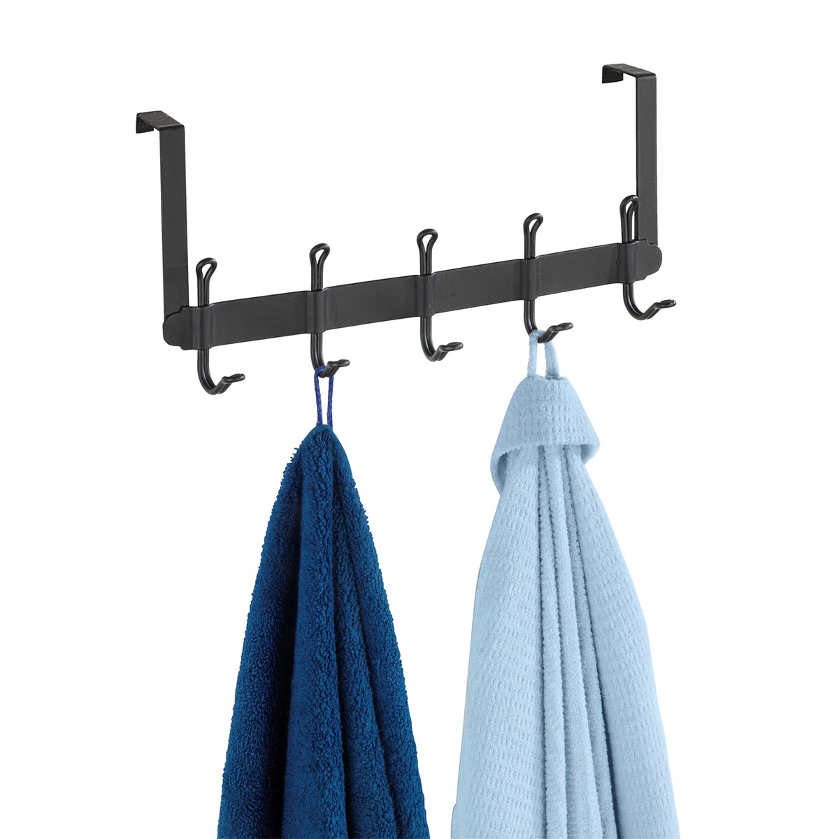 Wenko Türgarderobe Nostalgie 5 Haken schwarz Bild 2