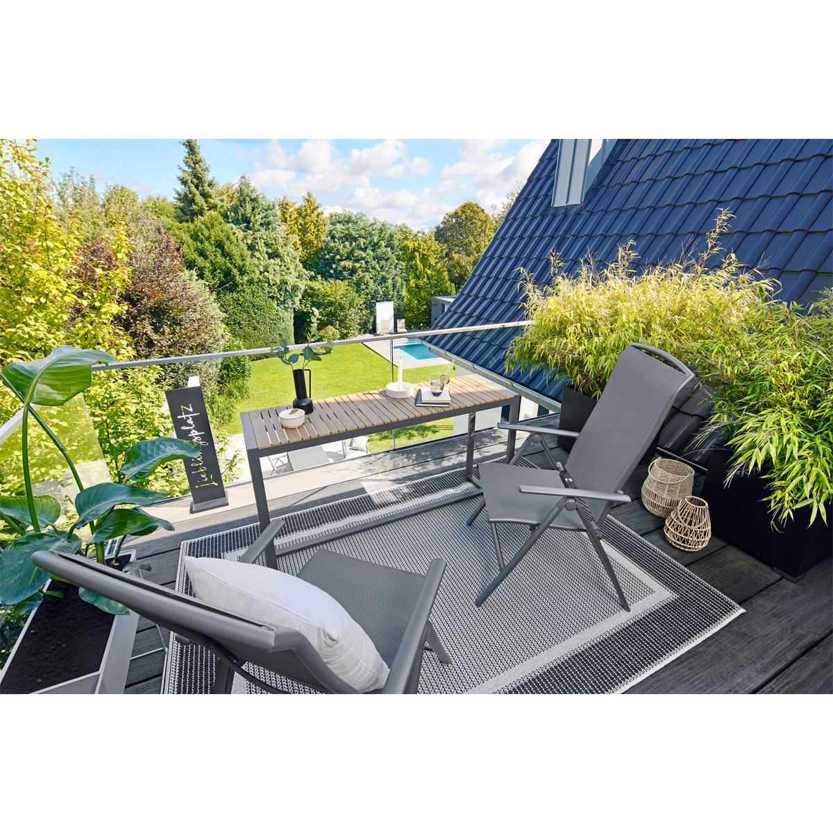 Haveson Balkon-Tisch Dresden BxHxT 138 x 75 x 42 cm Bild 9