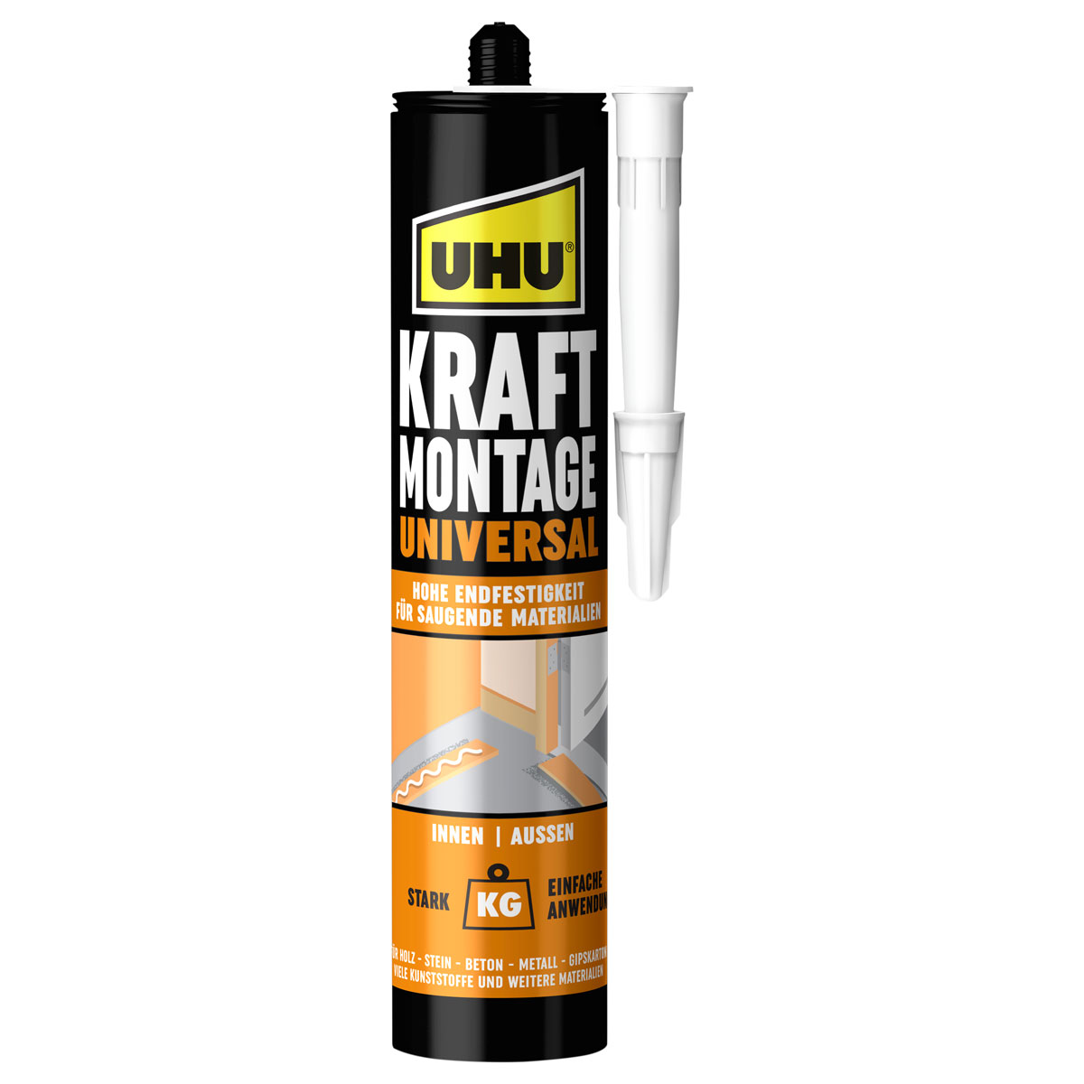 UHU  Montagekleber Kraft Universal 470 g