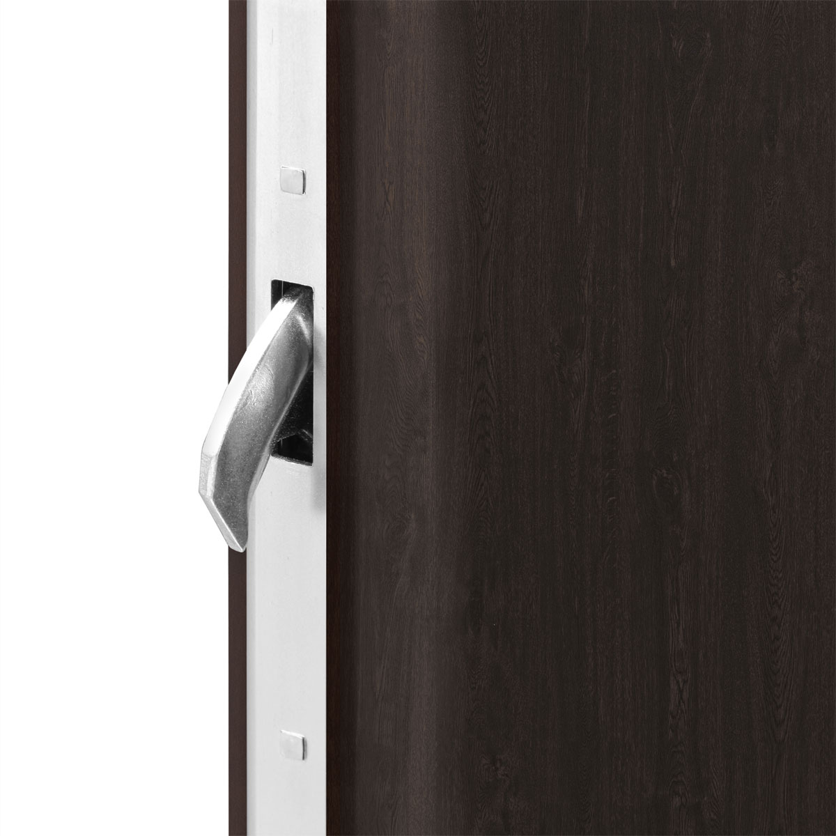 SplenDoor  Premium-Haustür Passivedoor Uppsala RC2 energiesparend einbruchsicher nussbaum 110 x 210 cm links Bild 7