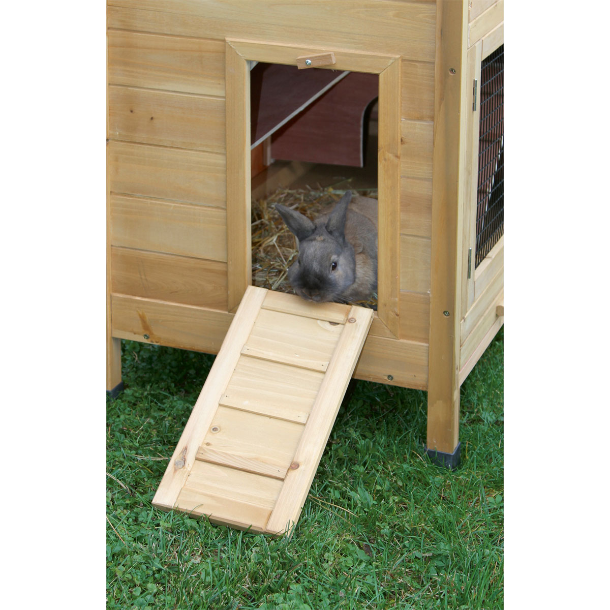 Kleintierstall Appartment Flat 115 x 118 x 61 cm natur Bild 3