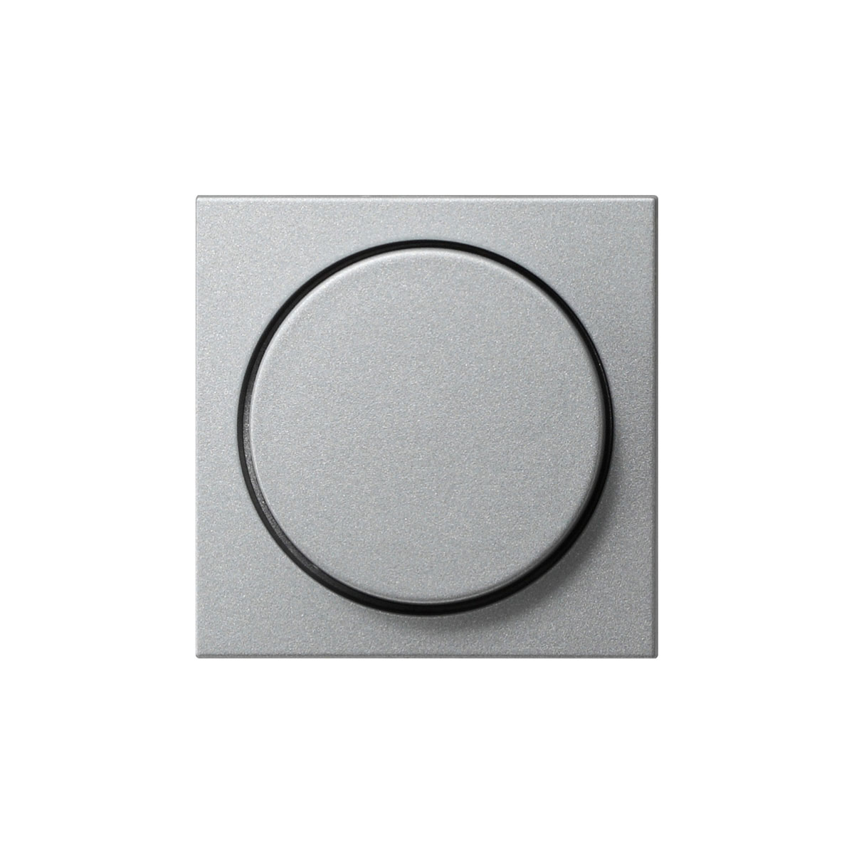 Gira Dimmerabdeckung System 55 aluminiumfarben