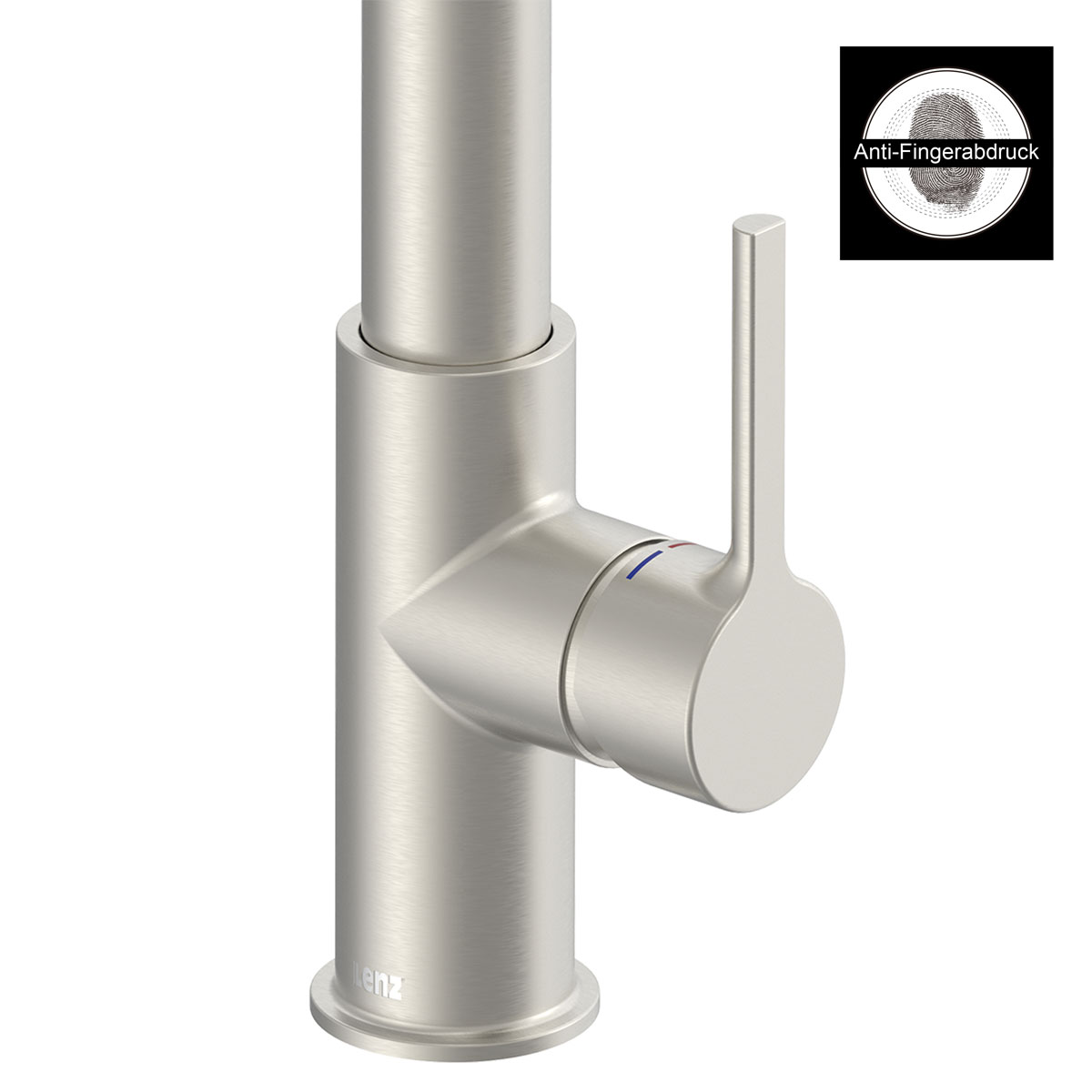 Lenz  Küchenarmatur ALUNA mit Pendelbrause Edelstahloptik Bild 4