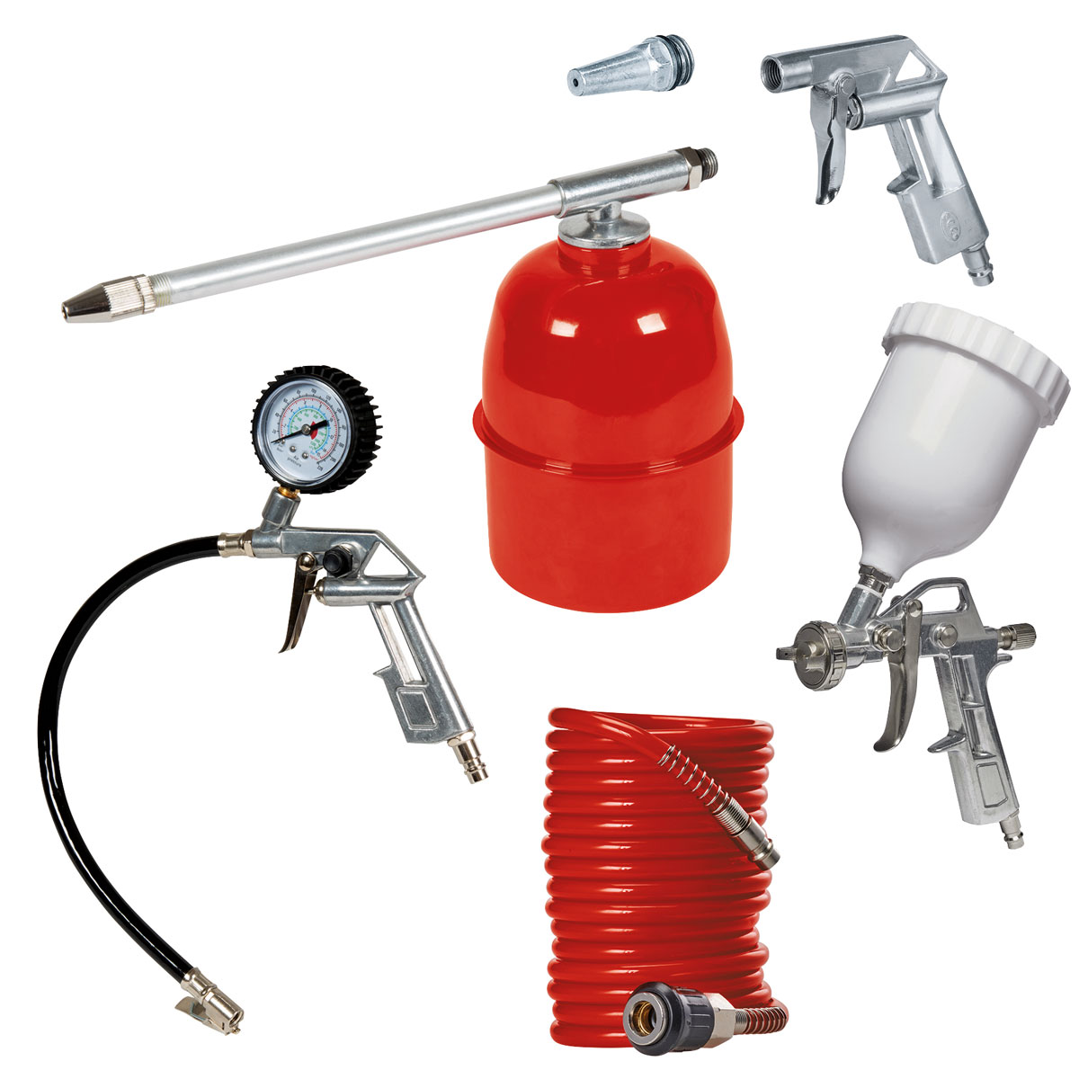Einhell Druckluft-Set Profi 5-teilig