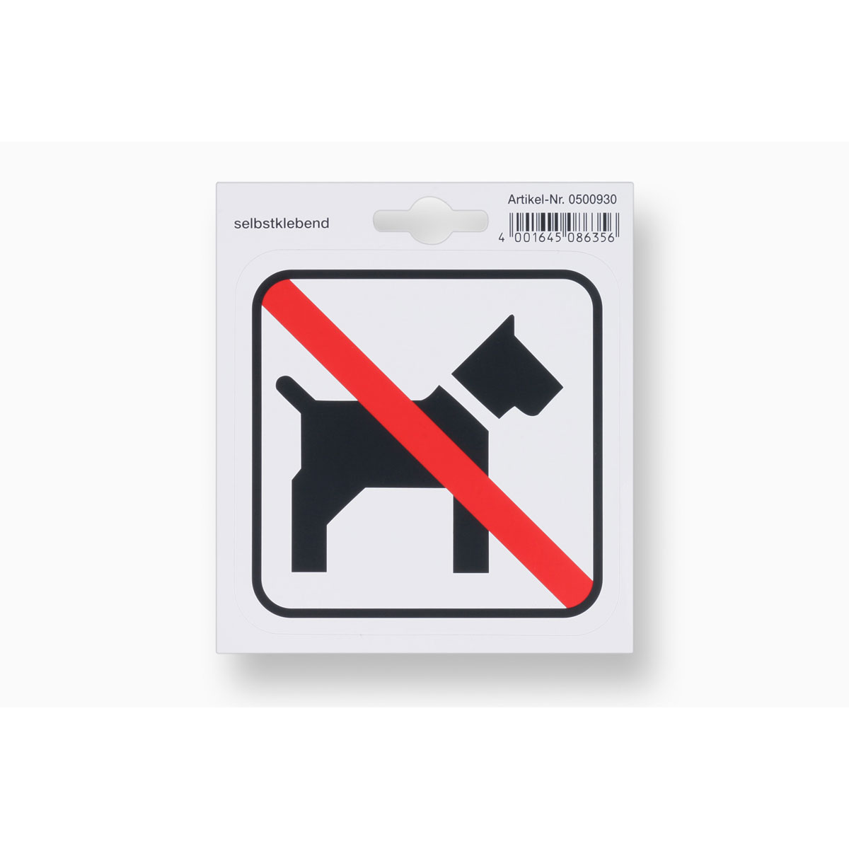 Metafranc Verbotsschild Hunde verboten Kunststoff rot Metafranc Verbotsschild Hunde verboten Kunststoff rot