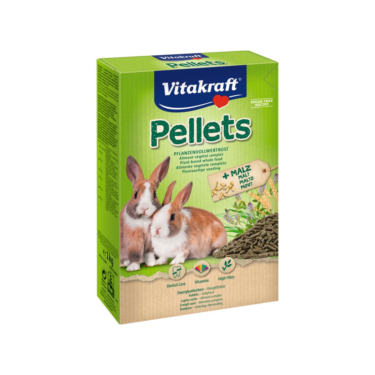 Vitakraft Futterpellets 1Kg Zwergkaninchen