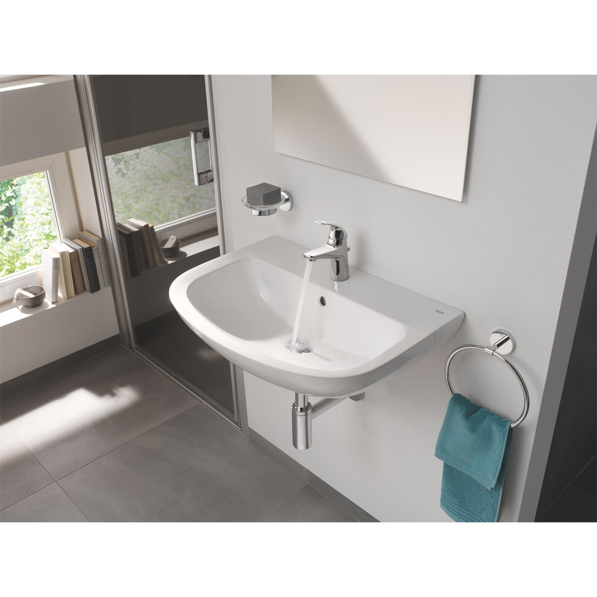 Grohe Seifenbehälter Essentials transparent 11 x 5,8 x 12,5 cm Bild 4