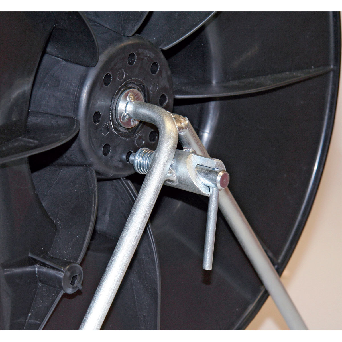 Breitbandhaspel mit Trage schwarz Bild 2