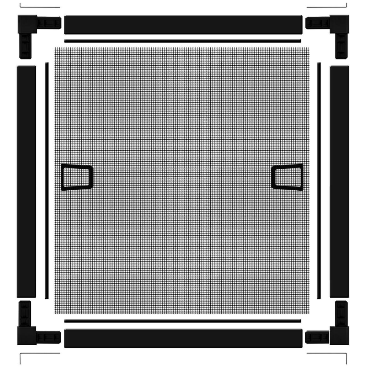 Schellenberg Insektenschutz-Fenster Plus 100 x 120 cm anthrazit Bild 5
