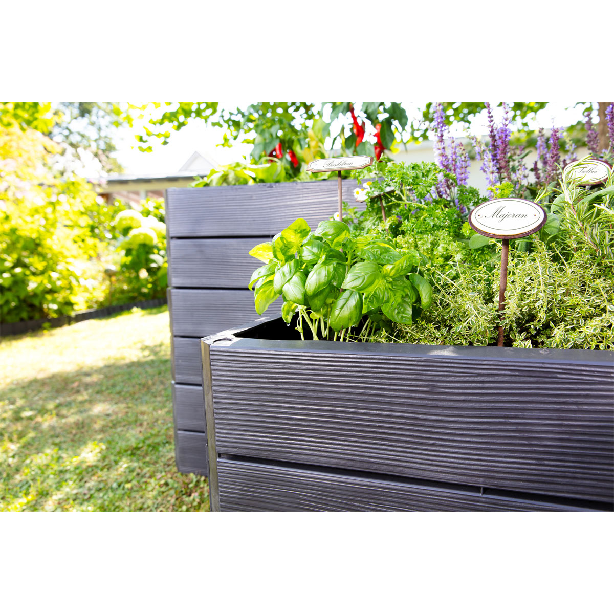 Garantia Hochbeet ERGO VARIO 3 Wood inkl FLORA Bild 7