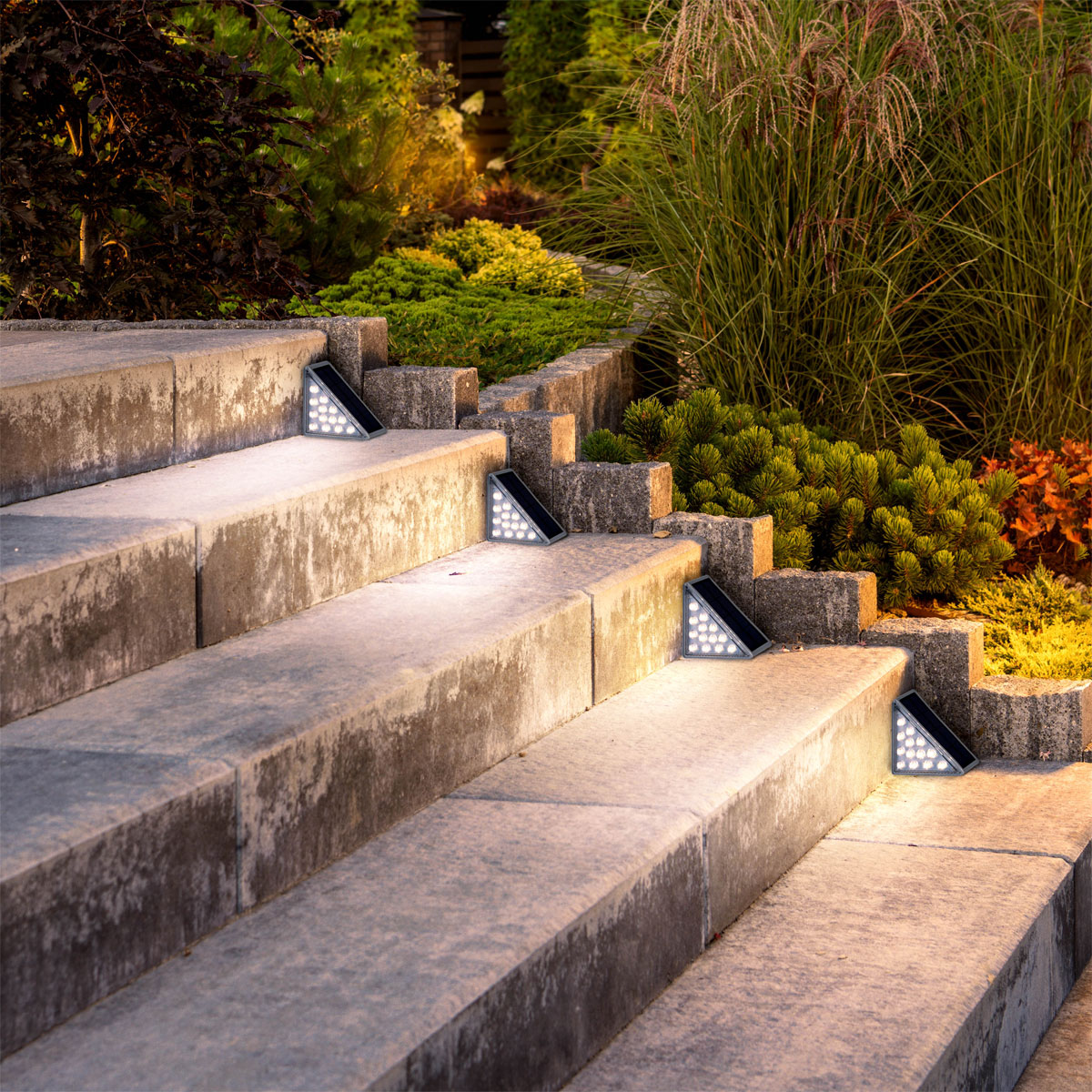 näve  Solar-Treppenleuchte Scala 2er Set Bild 8