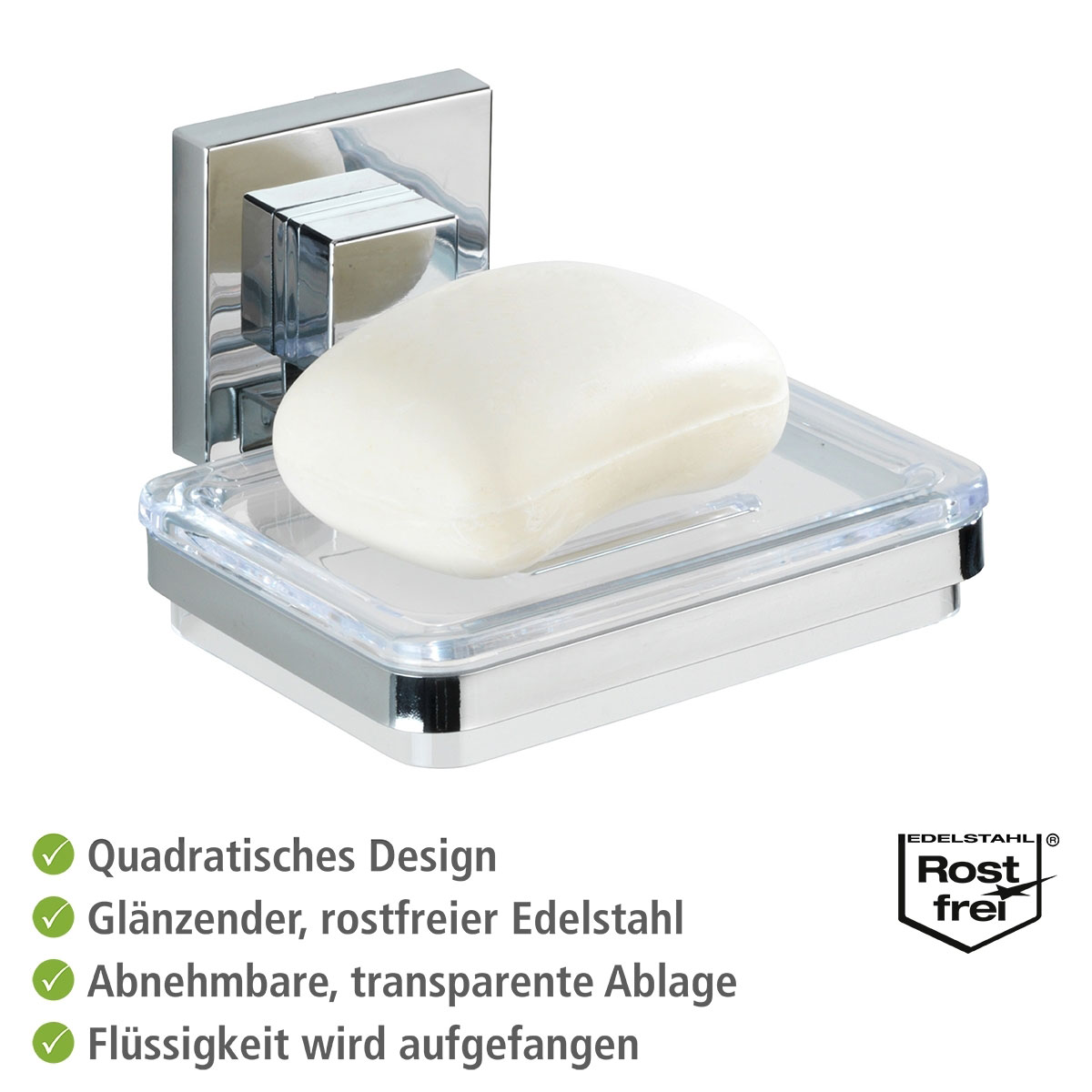 Wenko Vacuum-Loc Seifenablage Quadro Bild 3