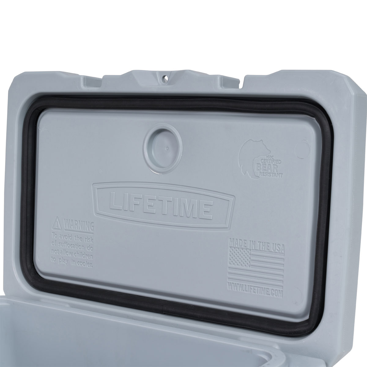 Lifetime Kühlbox Premium 26,5 L 37x59,1x41,4cm Grau Bild 8