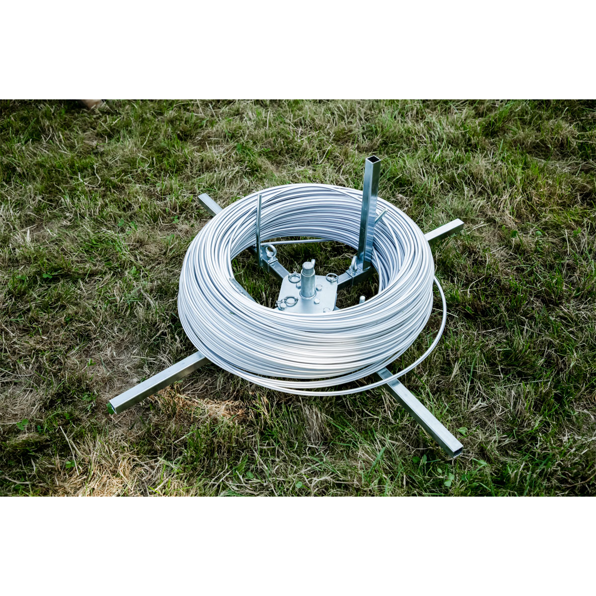 Weidezaun Top Line Horewire 200 m weiß Bild 6