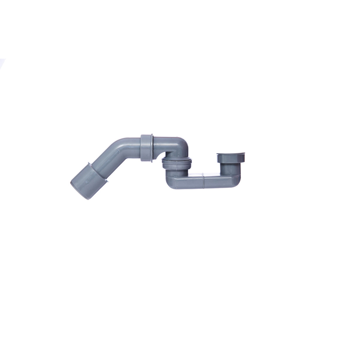 Kirchhoff Siphon ECO-SAVE KS grau 1 1/2" x Durchmesser 40/50 mm für Brausetasse