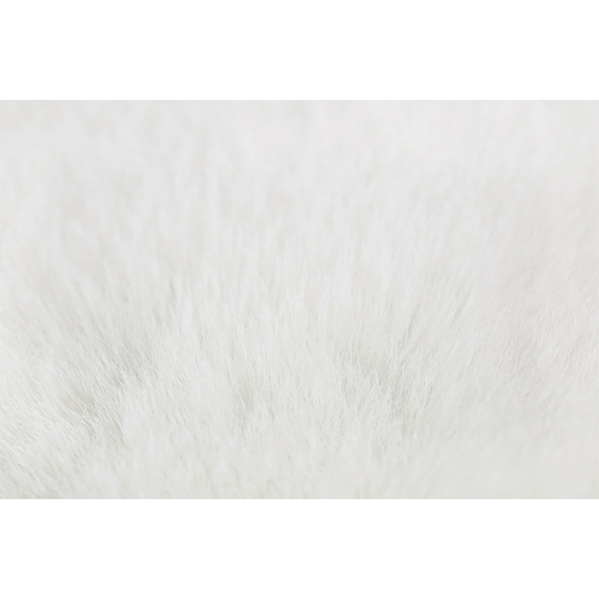 Kunstfell Amira weiß 55 x 80 cm Bild 2