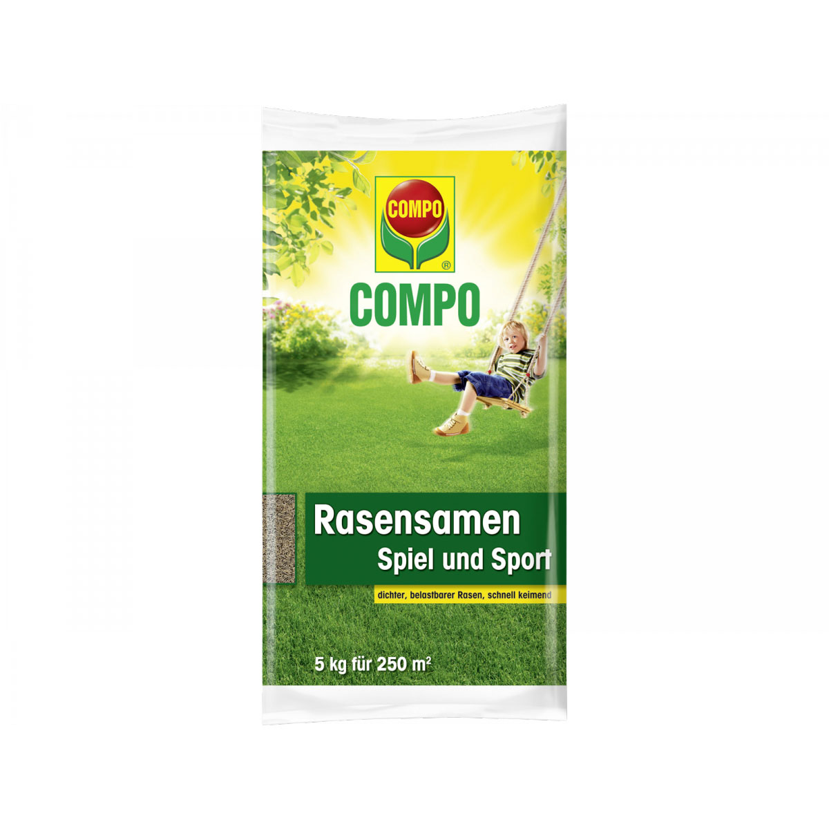 Compo Rasensaat Spiel und Sport 5 kg für 250 m² Bild 2