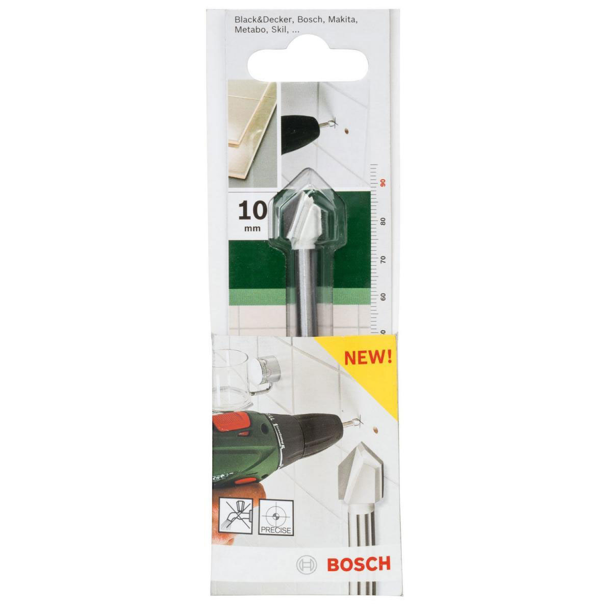 Bosch  DIY Fliesenbohrer Durchmesser 10 x 90 mm Bild 2
