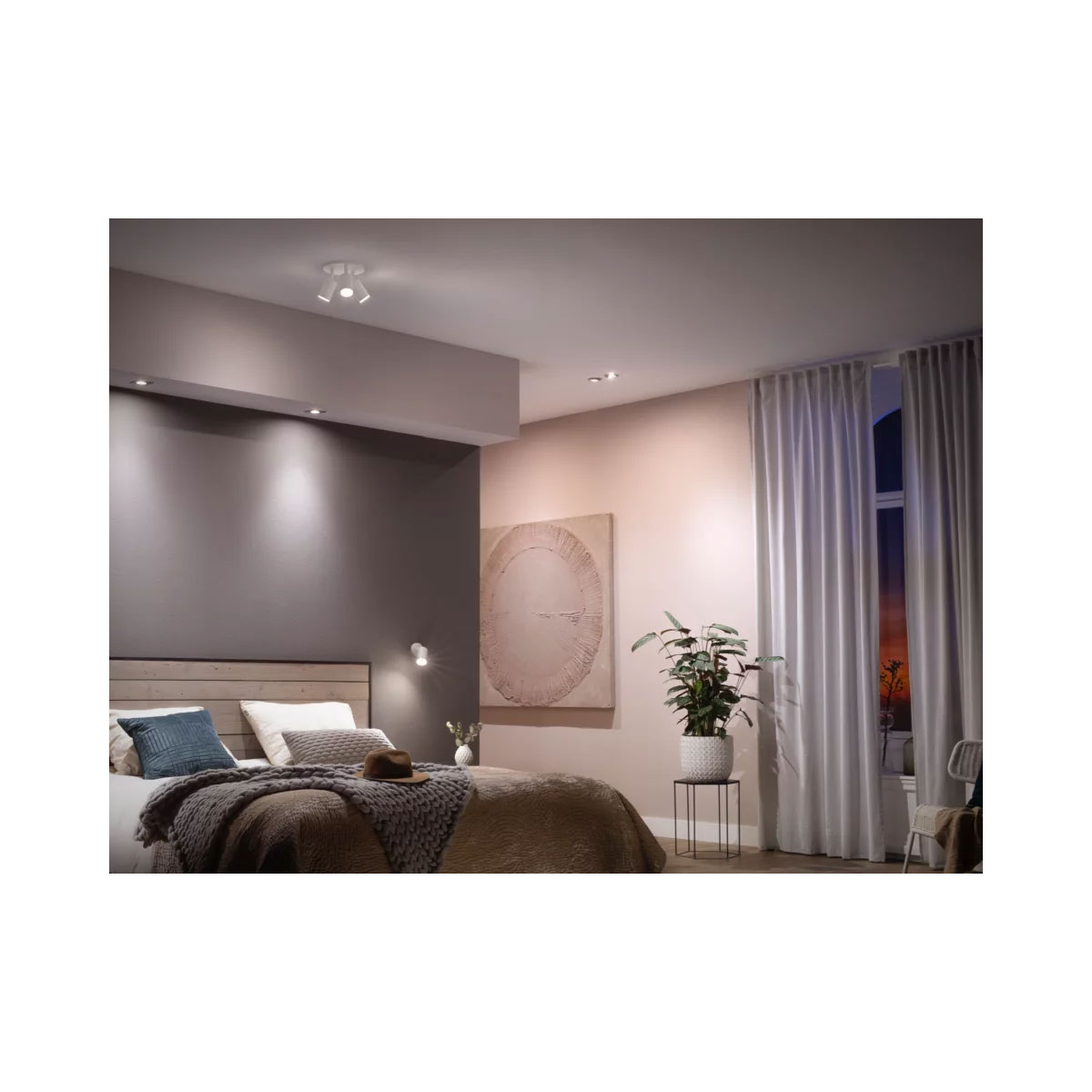 Philips Hue LED-Reflektor White Ambiance 2er-Set GU10 5W Bild 4