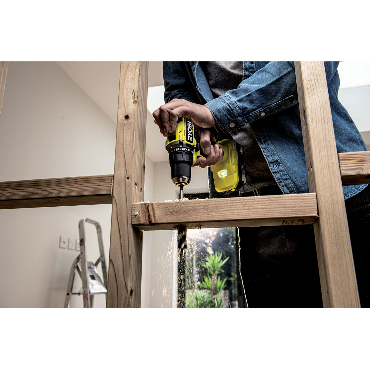 Ryobi  18V Akku-Bohrschrauber RDD18C-0 54 Nm solo Bild 5