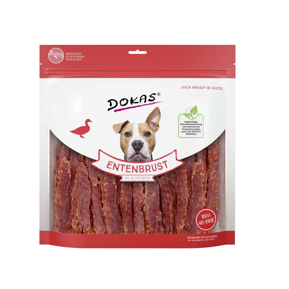 Dokas Snack Entenbrust in Scheiben 900g