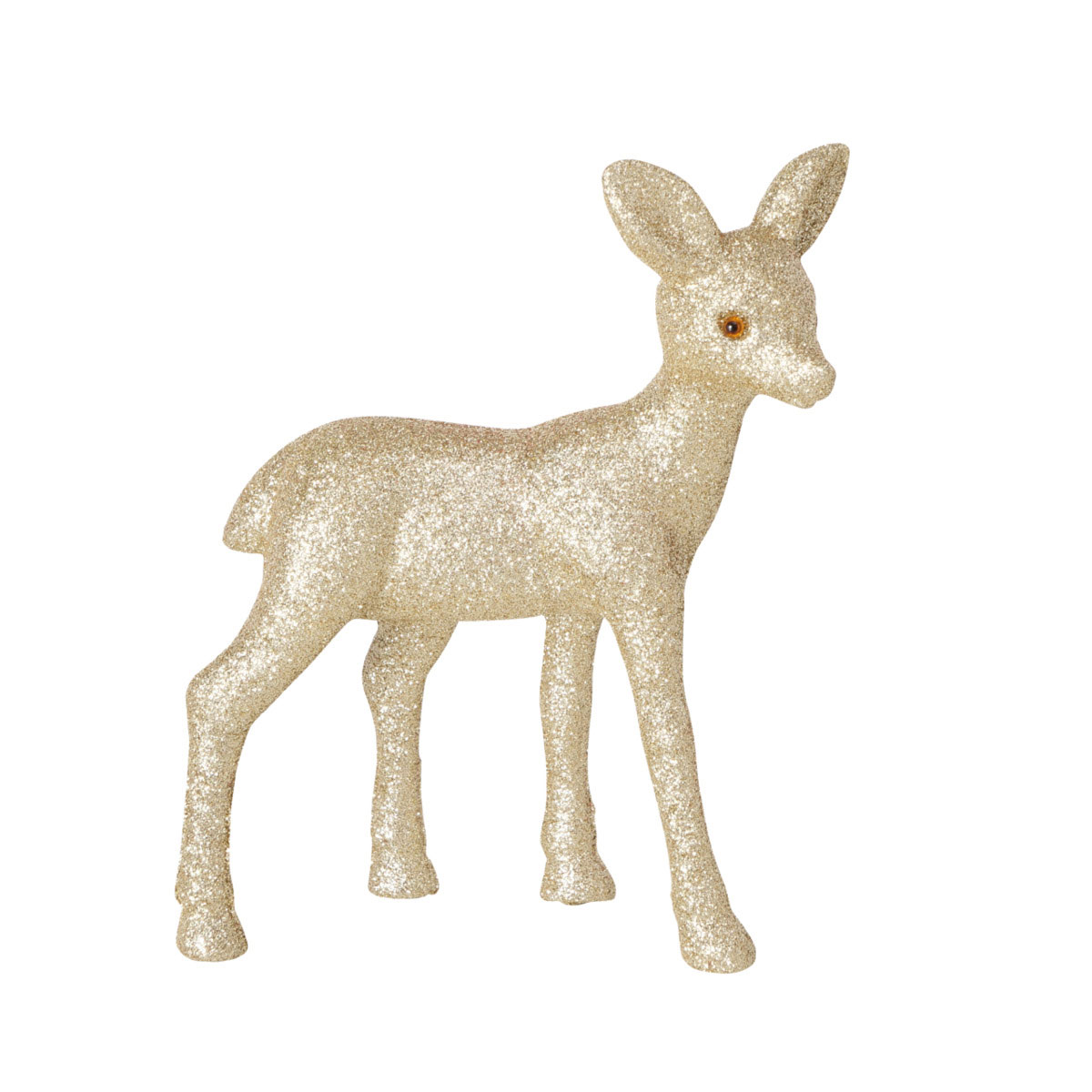 Figur Nelle Reh 2 teilig 13 x 5 x 15 cm gold Kunststoff Bild 3