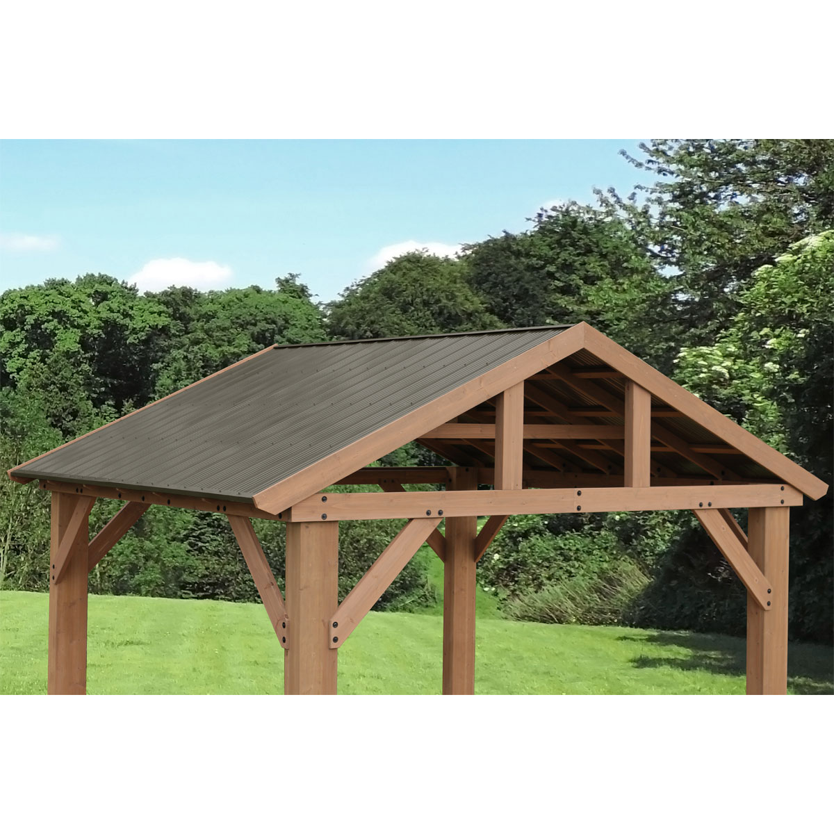 Westmann Pavillon Yukon 1412 426,72x365,76x330,18cm Natur Bild 6