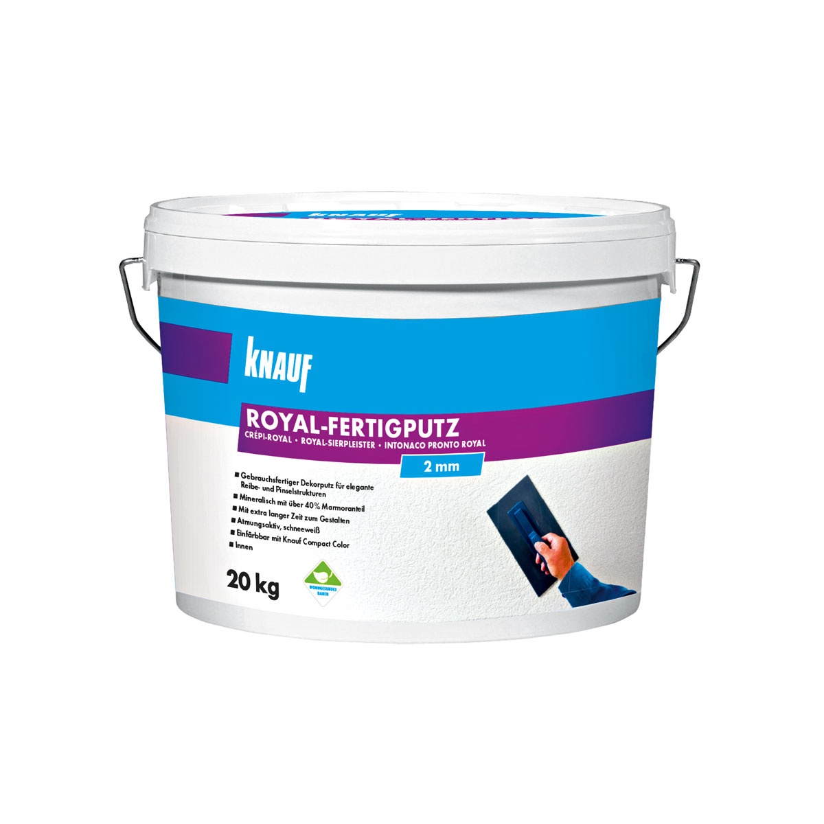 Knauf Insulation Fertigputz Royal 2 mm 20kg