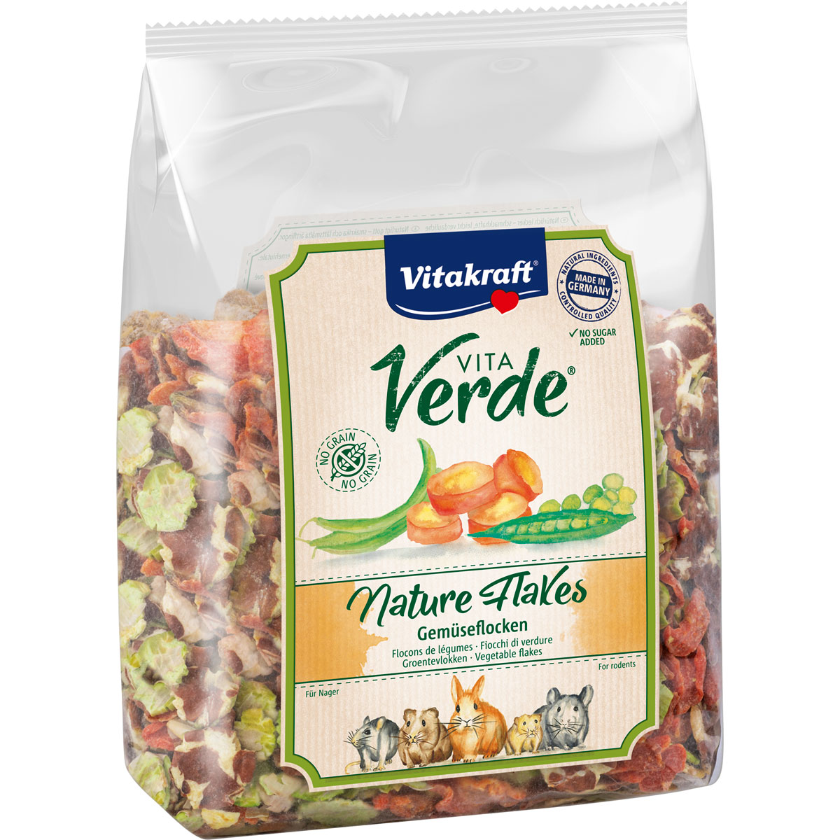 Vitakraft  Verde Nature Flakes Gemüse 400 g