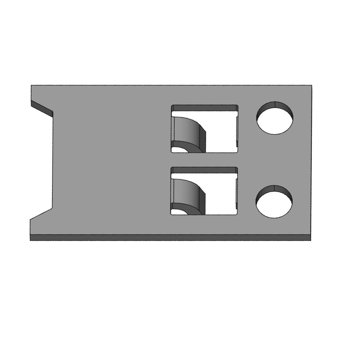 BRIGX Winkel Aluminium 40 x 20 x 596 mm Bild 12