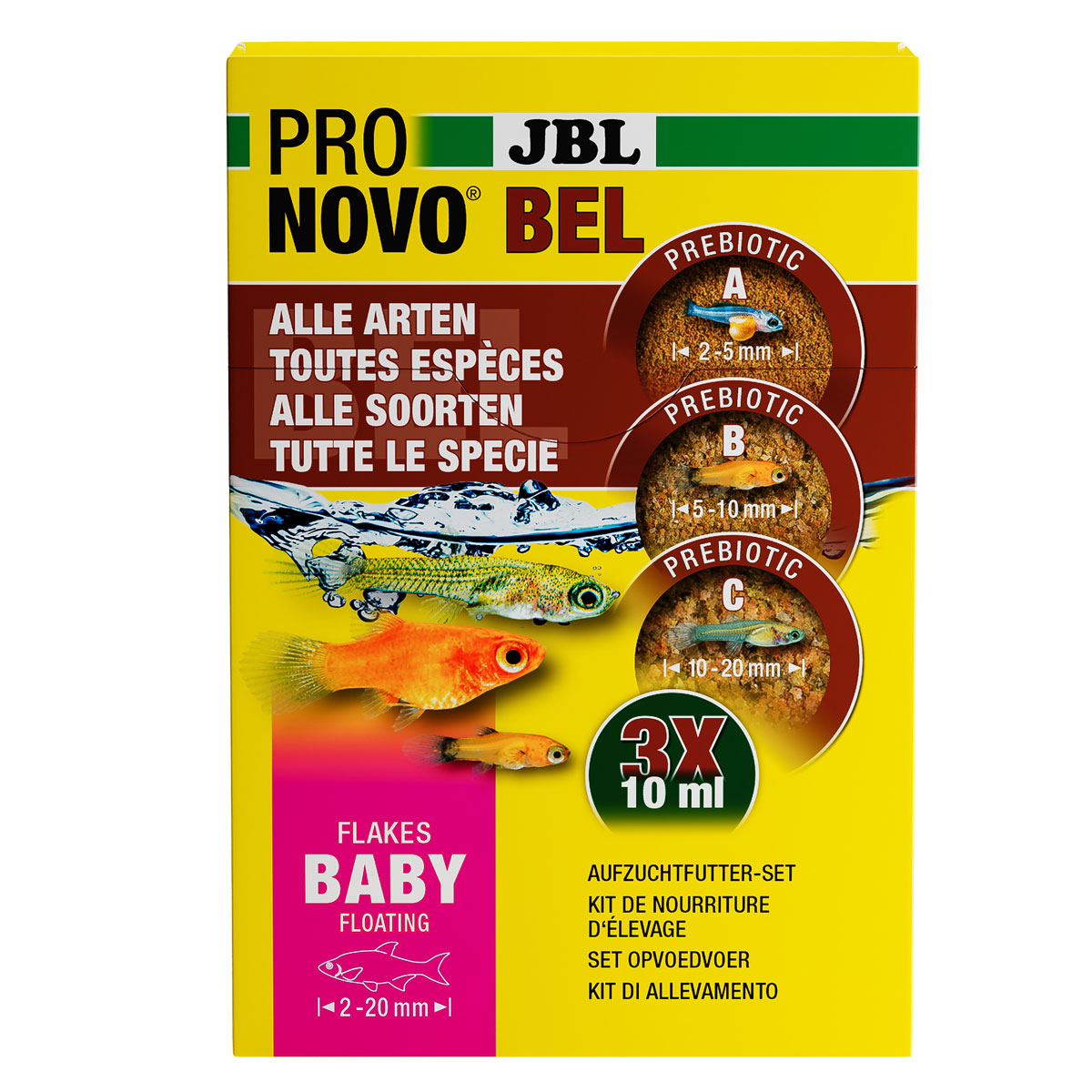 JBL  PRONOVO BEL FLAKES BABY 3 x 10ml Bild 3