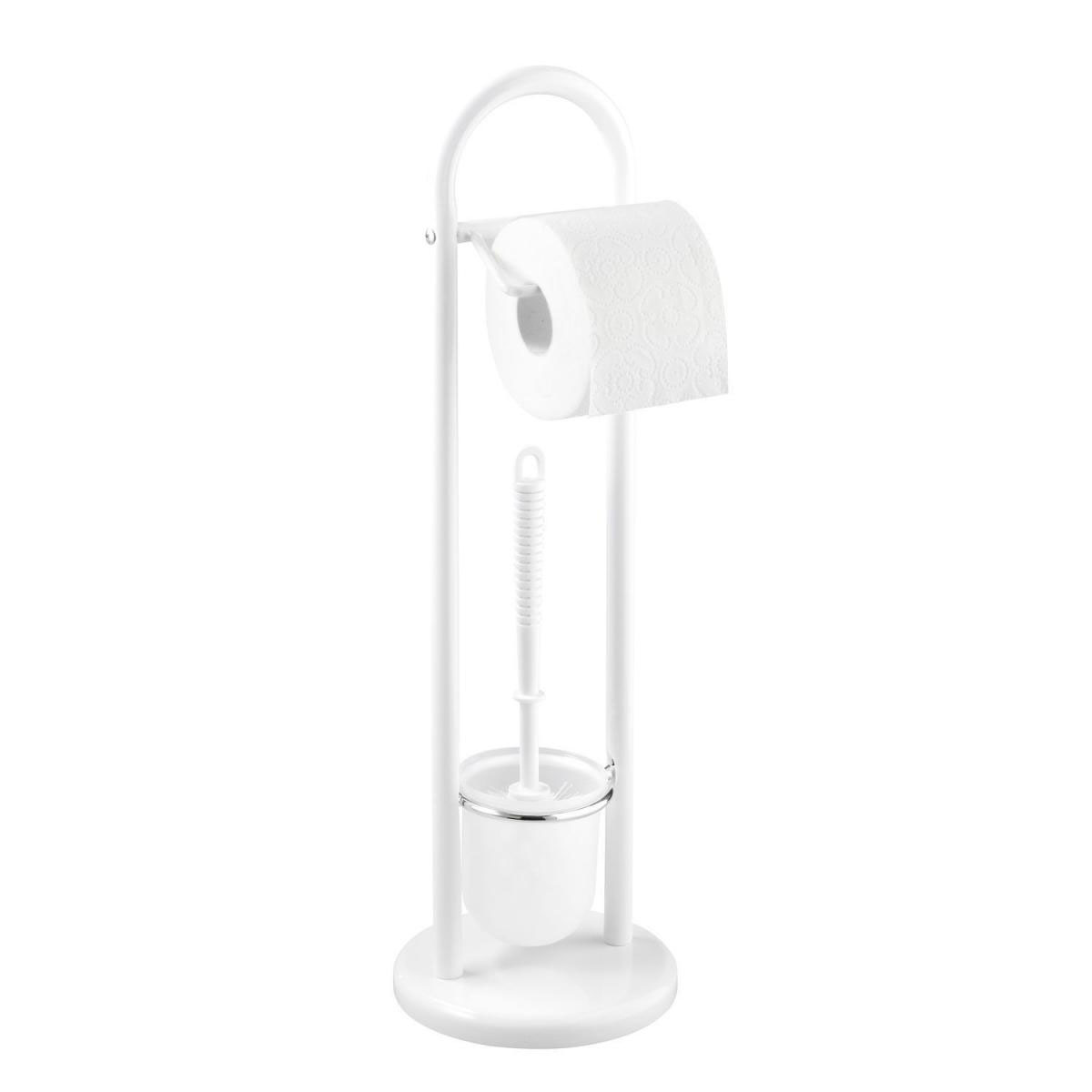 Wenko Stand WC-Garnitur Siena weiß