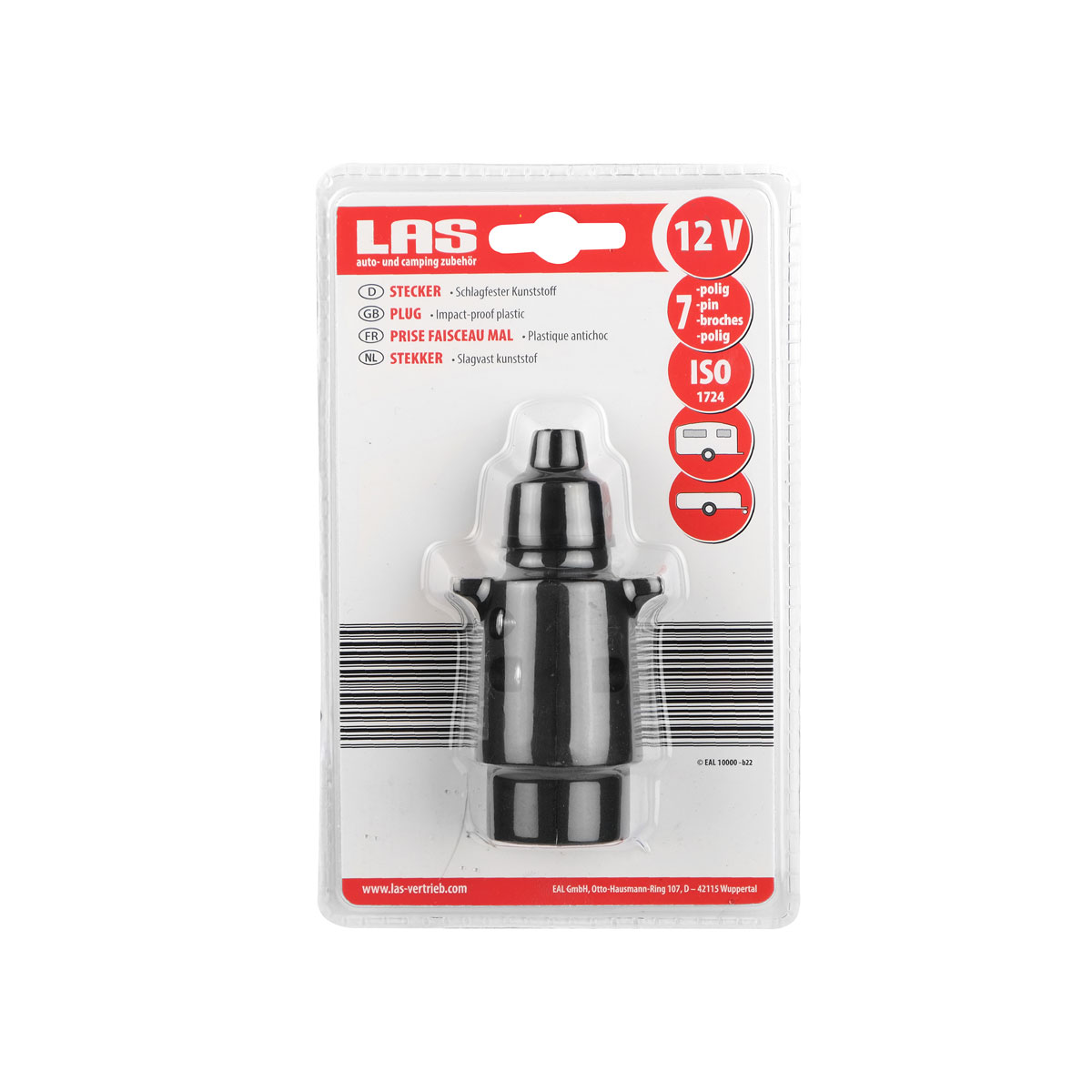 LAS 10000 Stecker 7-polig aus Kunststoff Bild 3