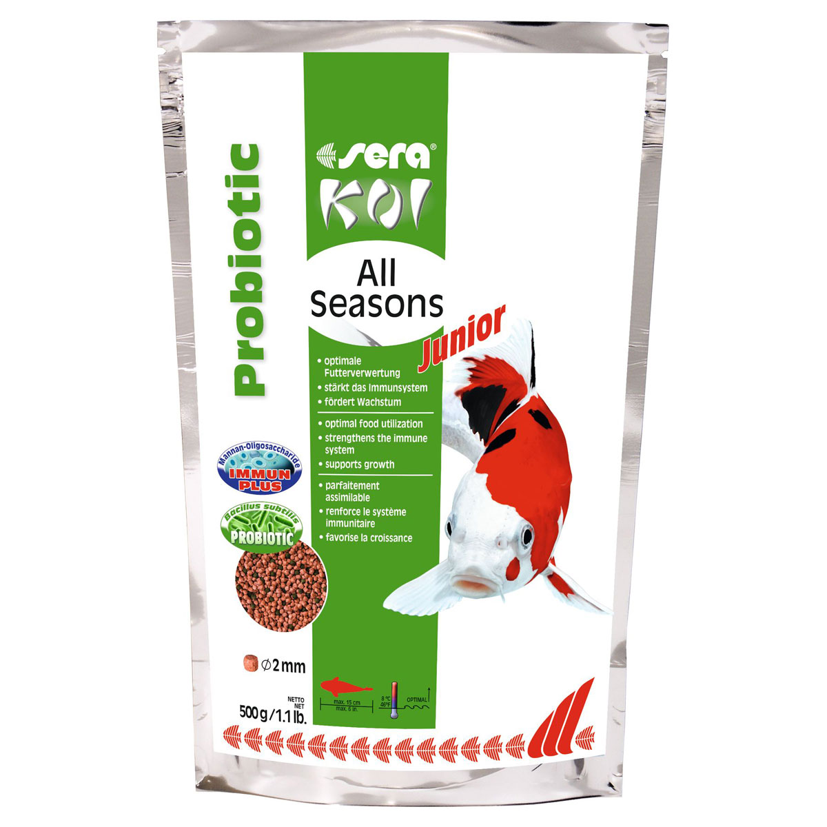 sera Koi Junior All Seasons Probiotic 500 g