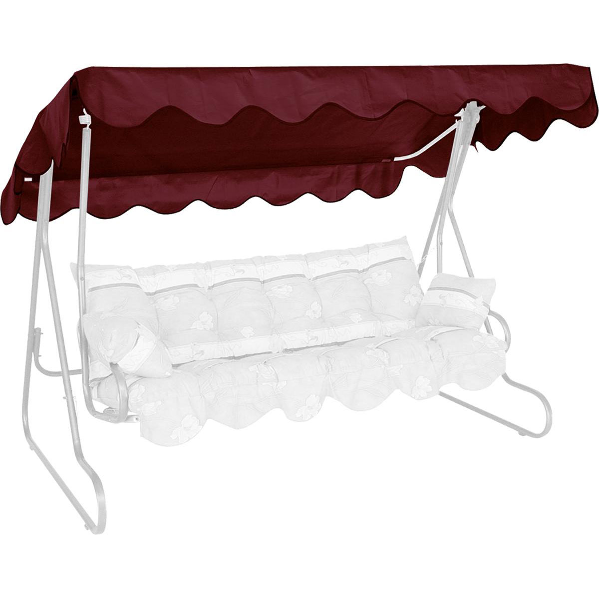 Angerer Freizeitmöbel GmbH Sonnendach 210x145 cm „PE“, bordeaux