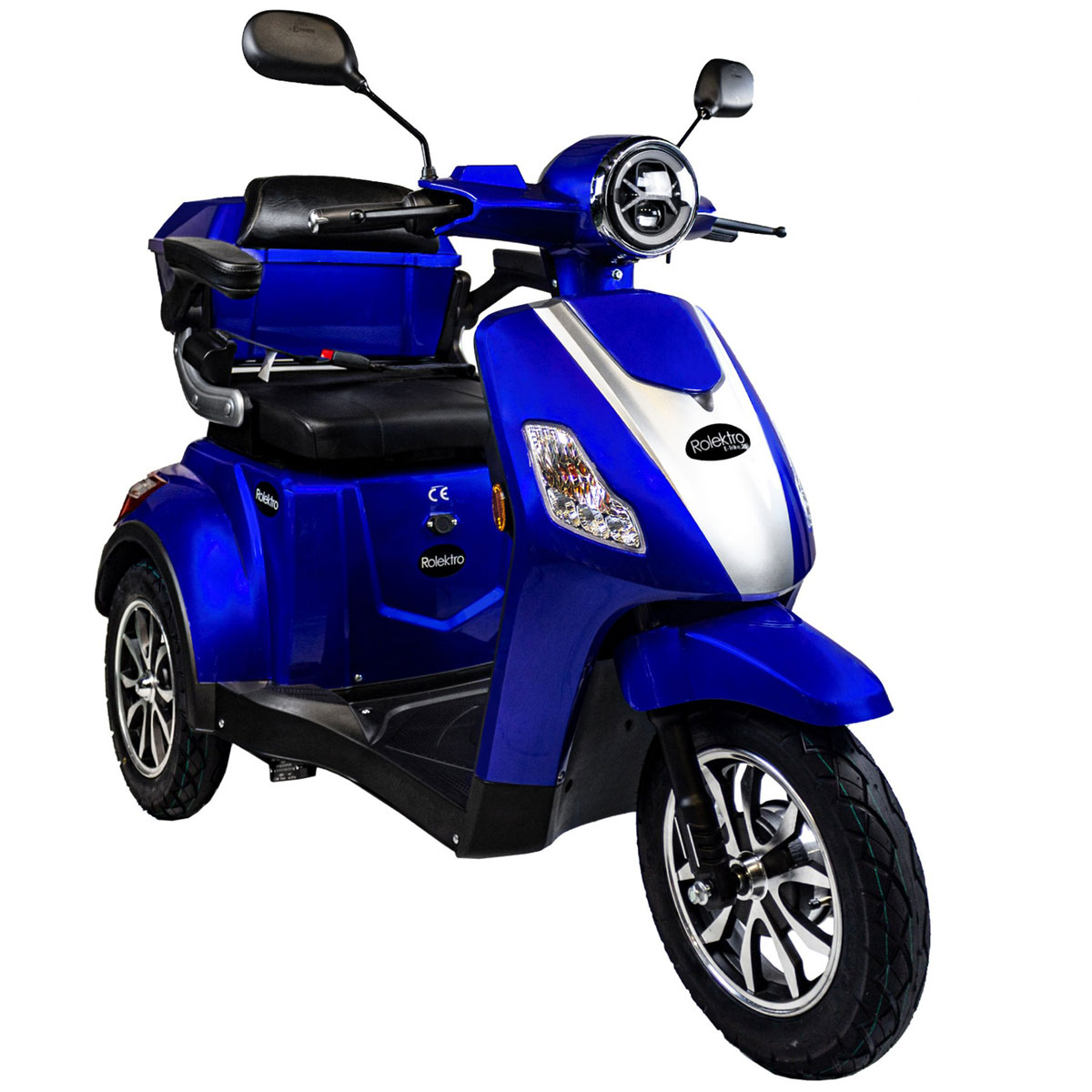 Rolektro E-Dreiradroller„25 V.3“ 1000 W, blau