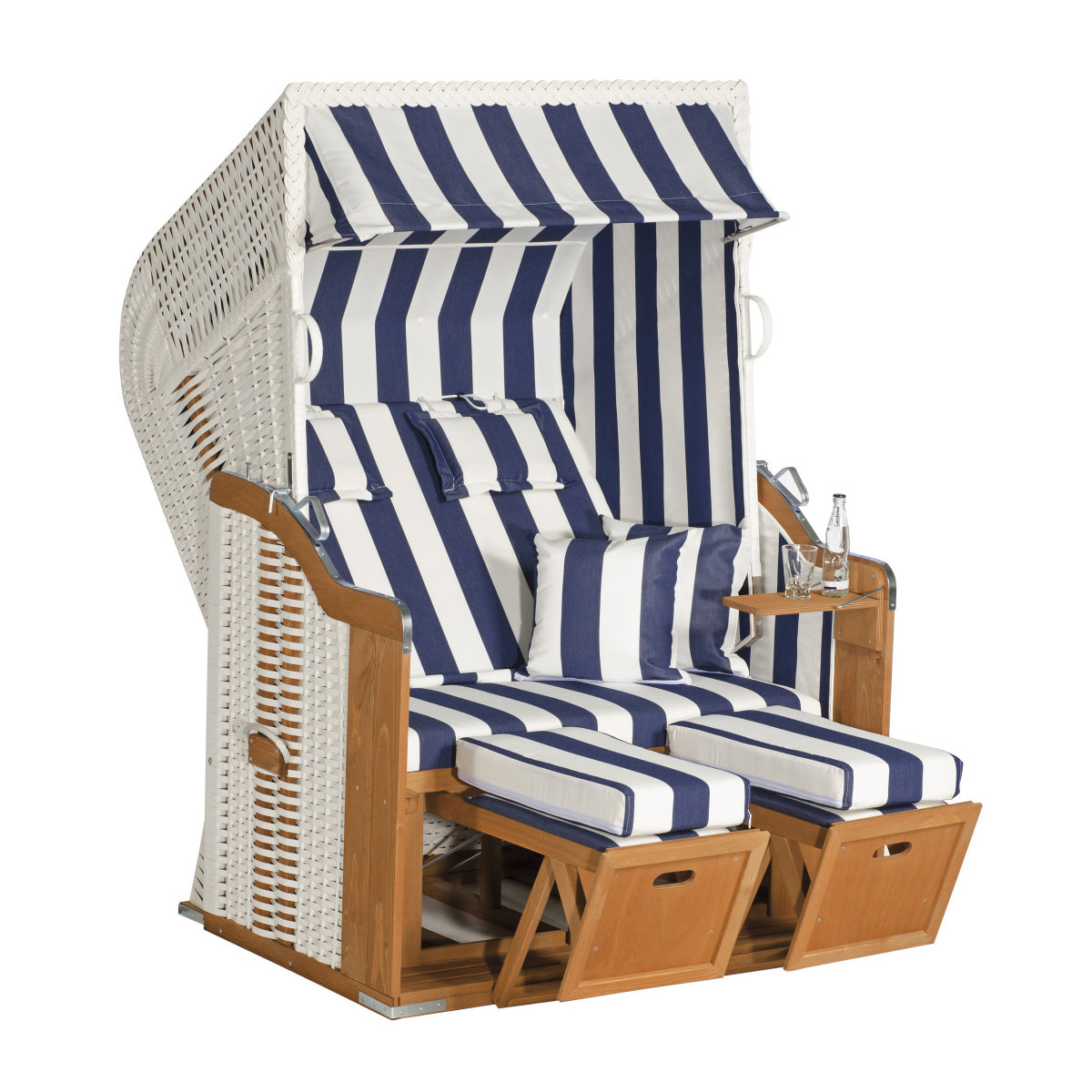 SunnySmart Strandkorb Rustikal 250 Plus KS-weiß SunnySmart Strandkorb Rustikal 250 Plus KS-weiß