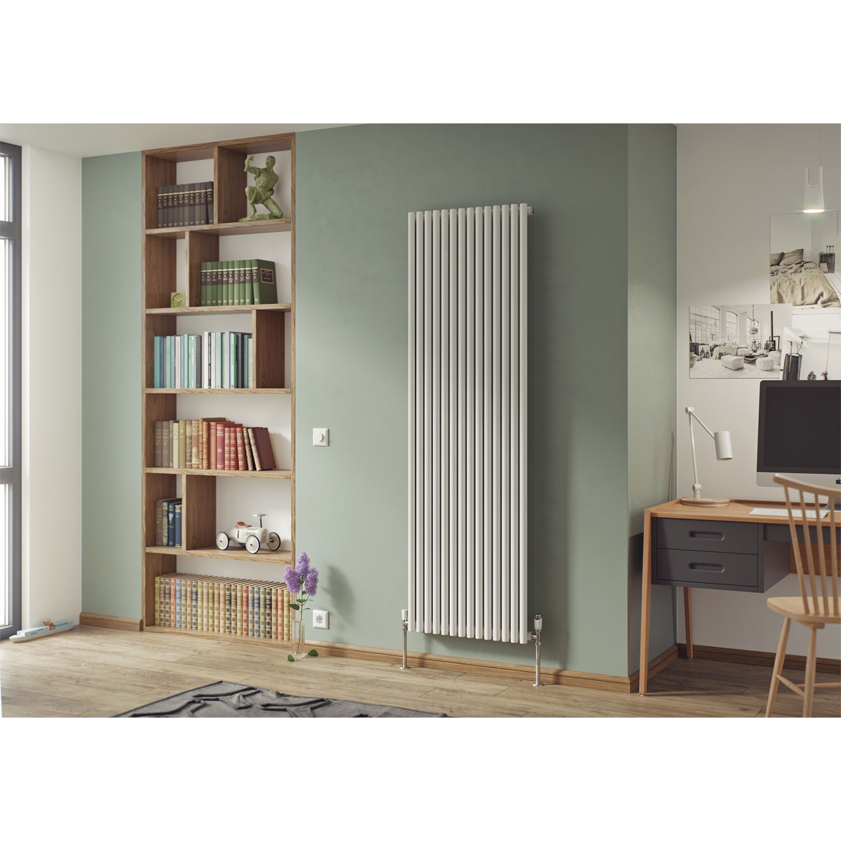 Ximax  Raumheizkörper Kamino 1800 x 470 mm 1140 Watt Weiß