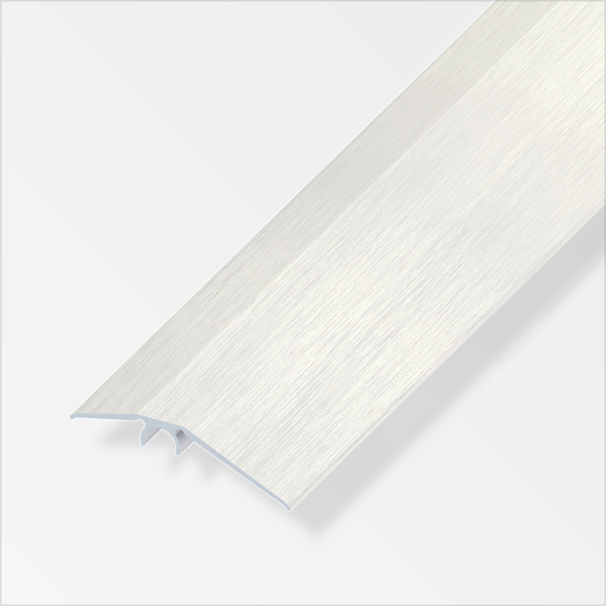 Alfer Niveauausgleichsprofil Clipstech 56 mm 2m edelstahl-optik