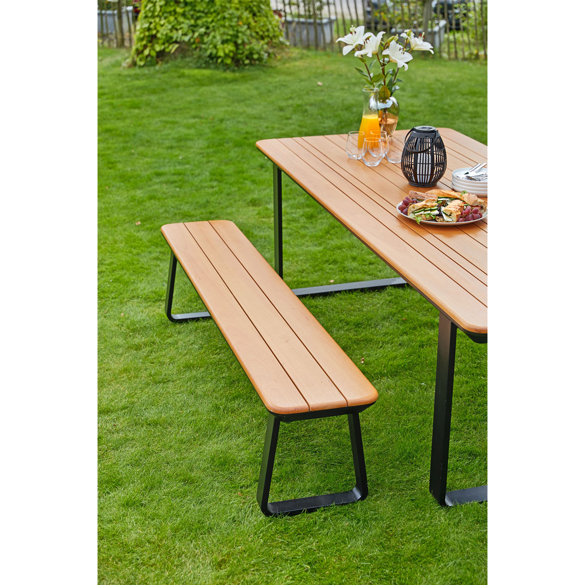 Haveson Gartenbank Montenegro Eukalyptusholz Bild 2