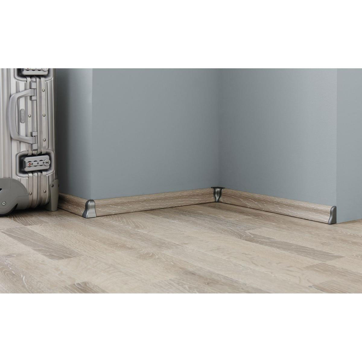 Basic Leistenzubehör dunkelbraun 6 Stück