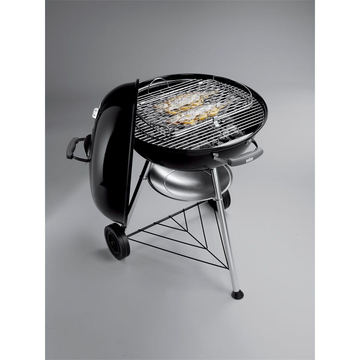 Weber Kugelgrill Compact Kettle 57 cm schwarz