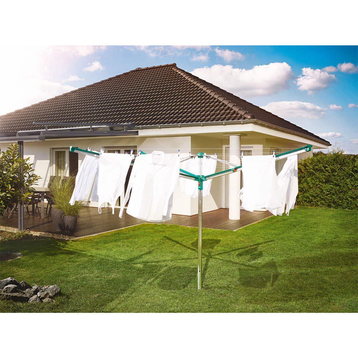 Leifheit Wäschespinne Linomatic 500 deluxe Cover Bild 5