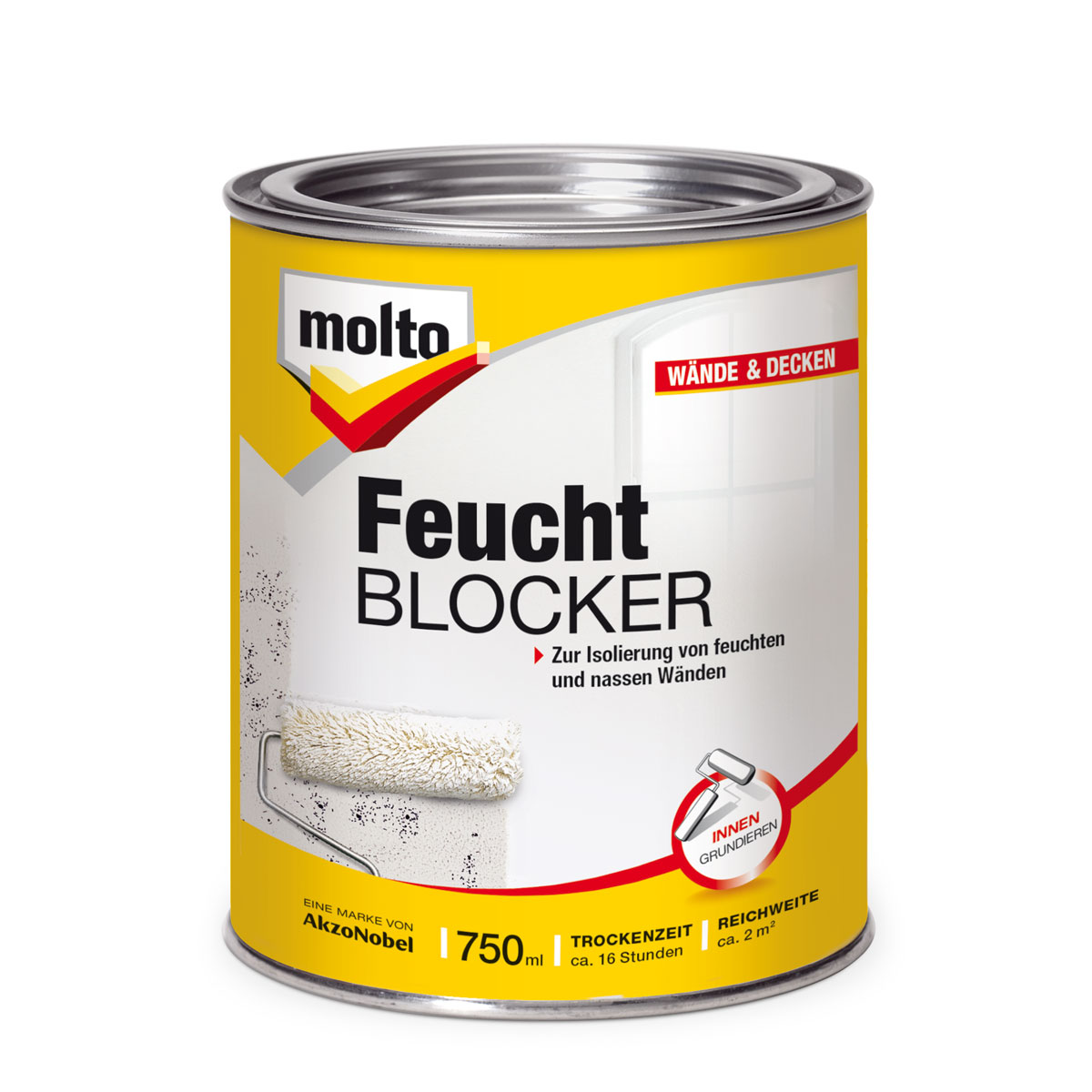 Molto Feucht-Blocker Isolierfarbe 750 ml Molto Feucht-Blocker Isolierfarbe 750 ml