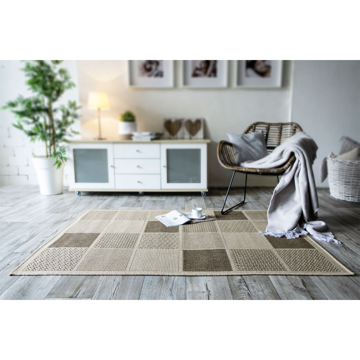 andiamo Teppich Utah 160x230 cm beige Bild 10