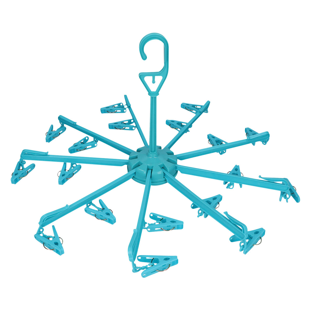 Cartrend  Trockenkarussell mit 18 Wäscheklammern