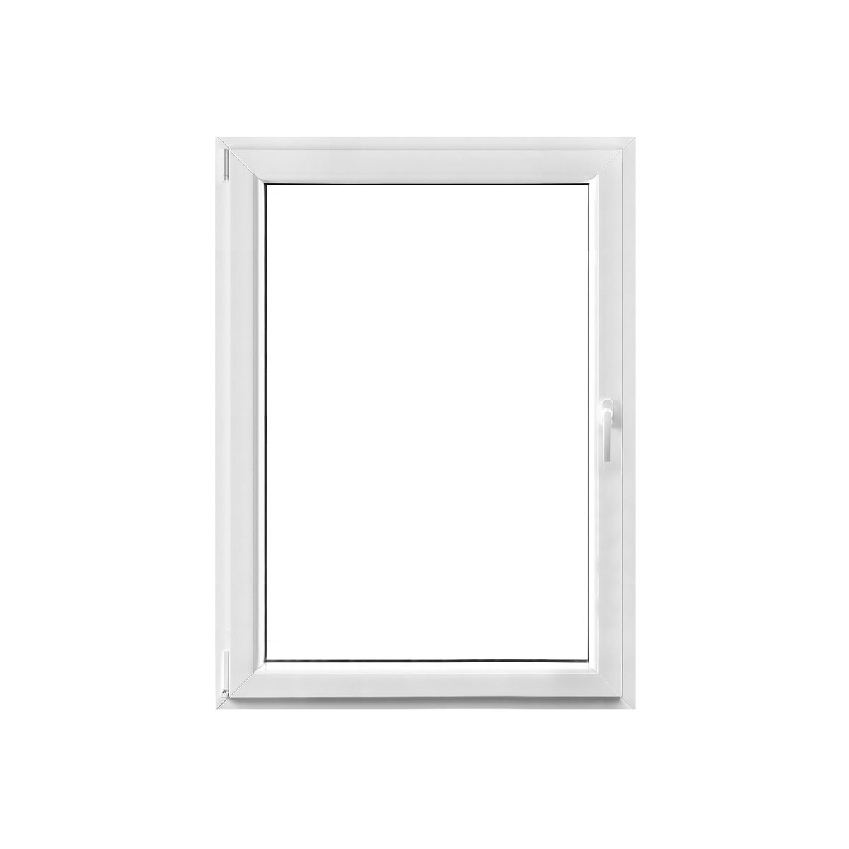 Wärmeschutzfenster Q 71 Premium Serie 3-fach Verglasung weiß 100 x 60 cm Bild 1